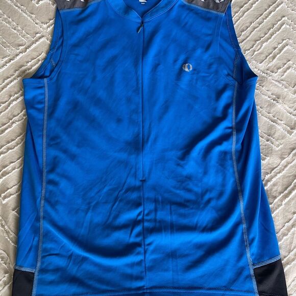 Pearl Izumi Blue Sleeveless Jersey - Picture 1 of 4